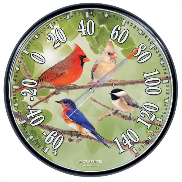 Accurite Audubon Songbirds Thermometer